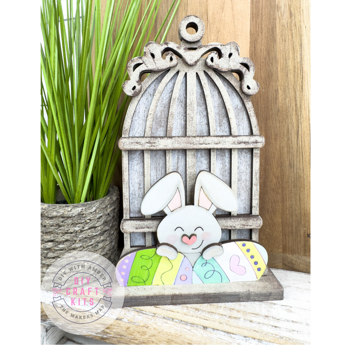 Easter Bunny and Eggs Add on Insert
