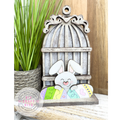 Easter Bunny and Eggs Add on Insert