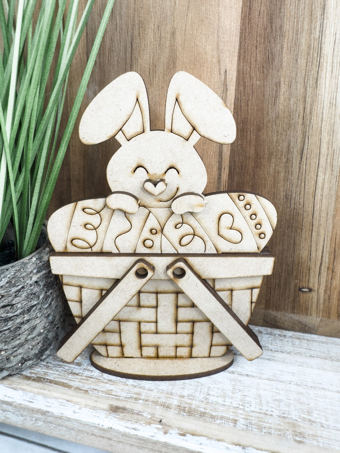 Easter Bunny and Eggs Add on Insert