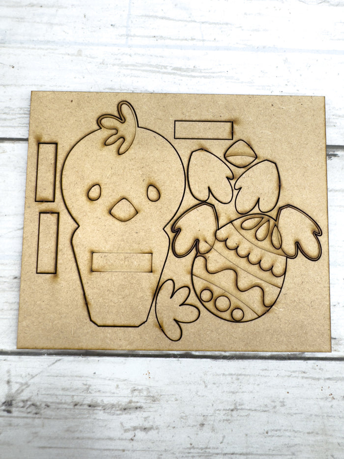 Easter Chick with Egg Hugger Kit