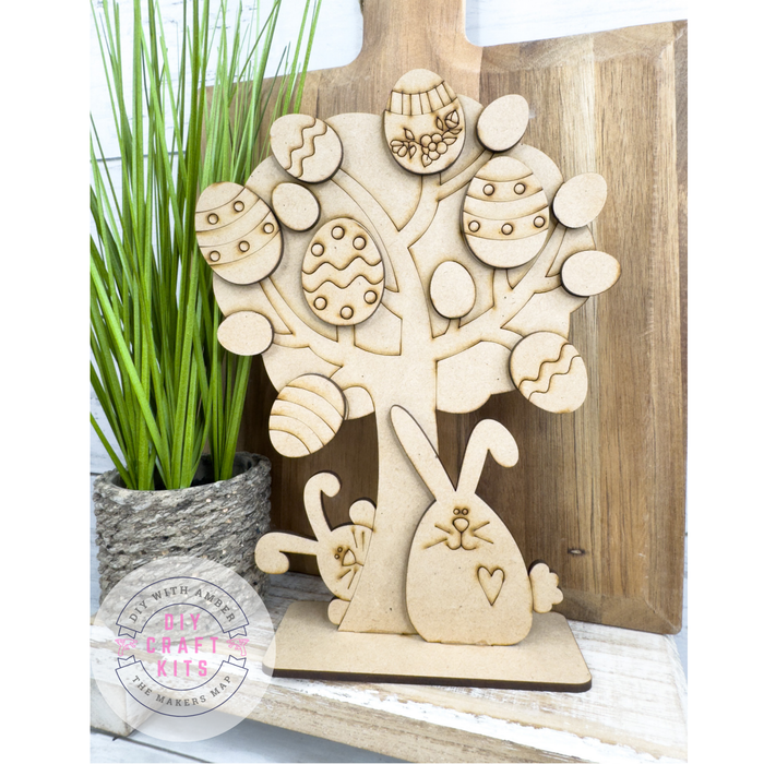 Easter Egg Tree Shelf Sitter DIY Kit