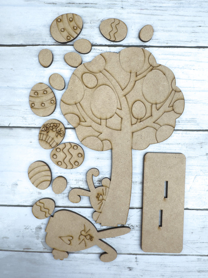 Easter Egg Tree Shelf Sitter DIY Kit