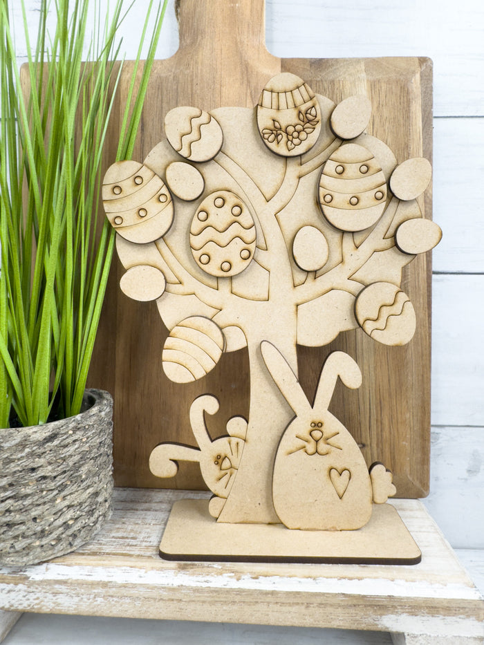 Easter Egg Tree Shelf Sitter DIY Kit