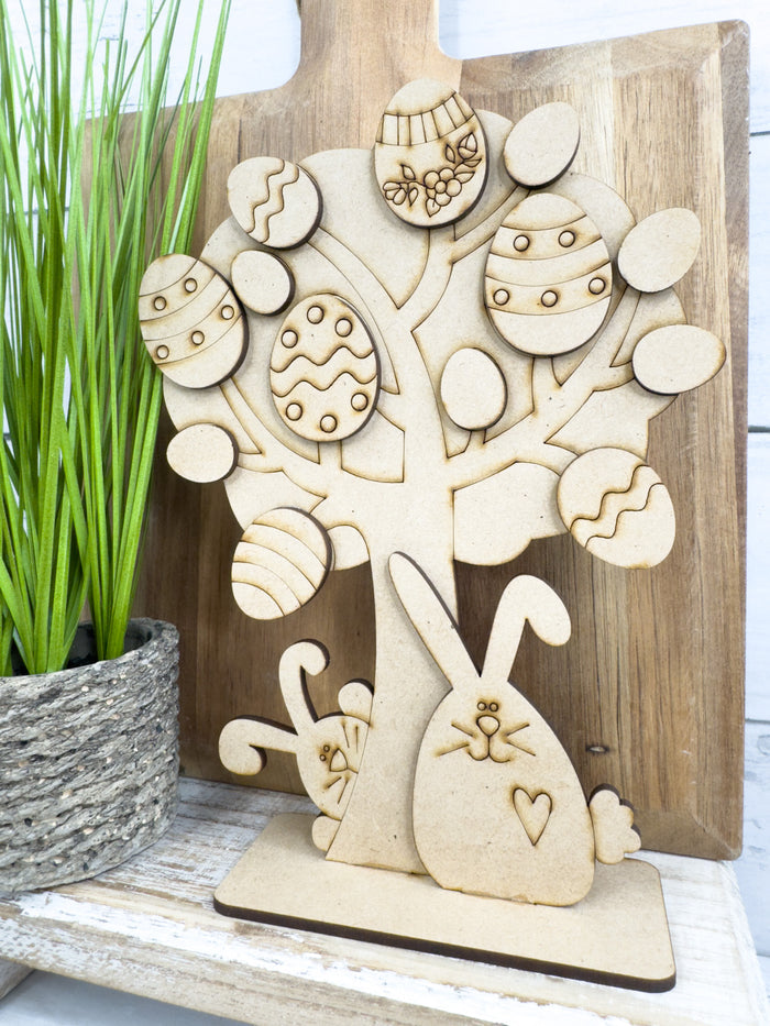 Easter Egg Tree Shelf Sitter DIY Kit