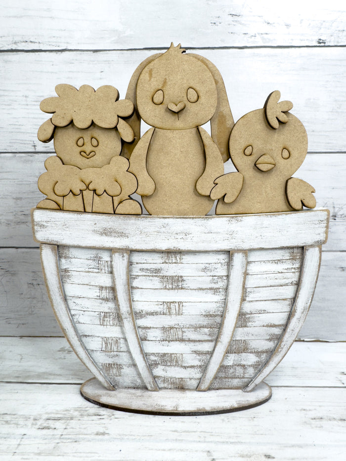Easter Friends Slot Insert for Interchangeable bases DIY Kit