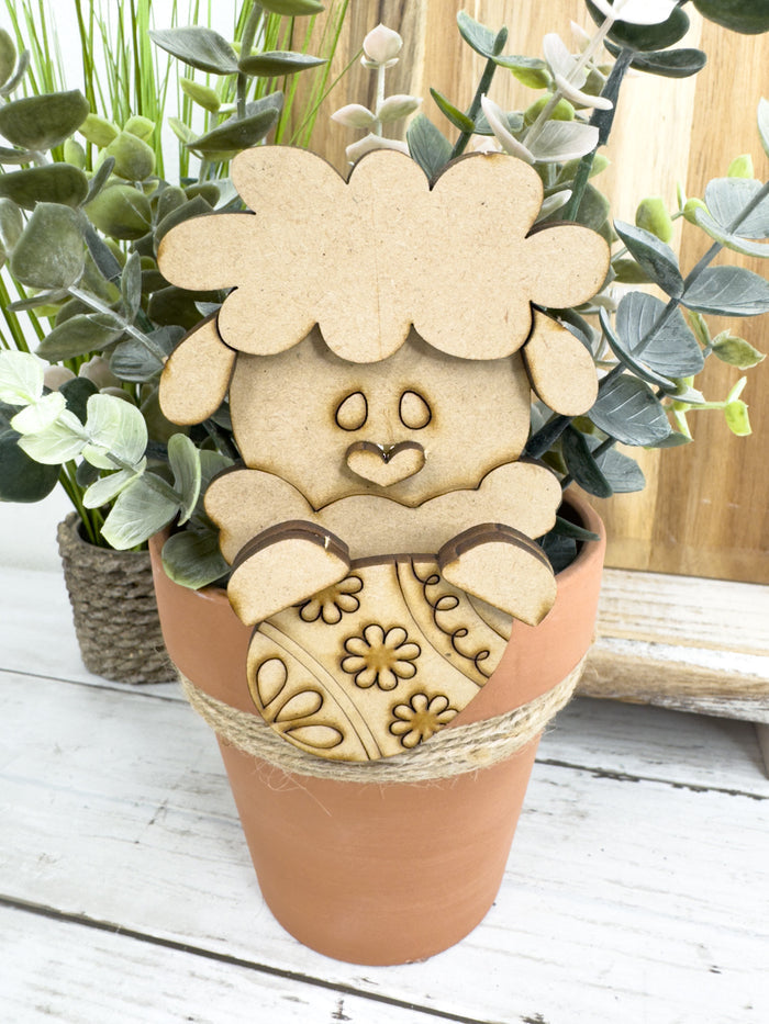 Easter Lamb with Egg Hugger Kit