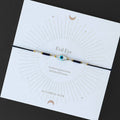 Evil Eye Cord Bracelet | Black