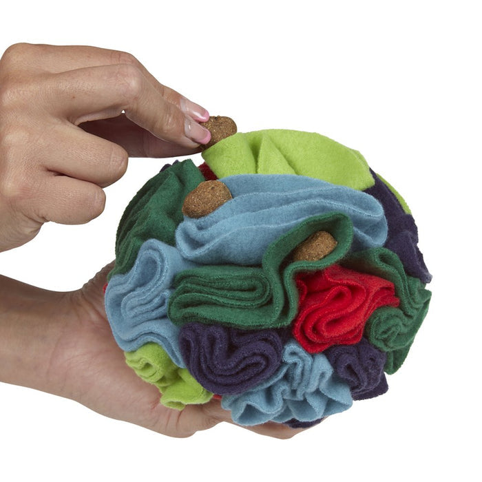 Fabric Snuffle Ball Toy