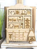 Fancy Mini Let's Eat Hutch DIY Craft Kit