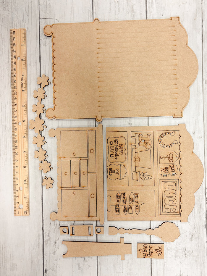 Fancy Mini Luck Hutch DIY Craft Kit