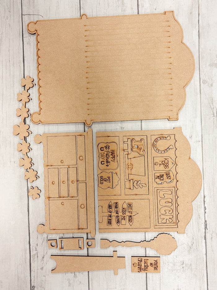 Fancy Mini Luck Hutch DIY Craft Kit