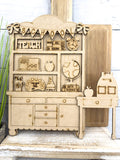 Fancy Mini School Teacher Hutch DIY Craft Kit