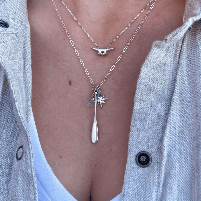 Fine Paperclip Chain