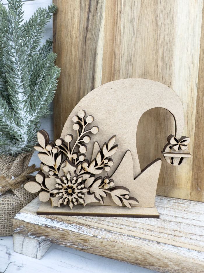 Flourish Elf Hat Shelf Sitter DIY Kit