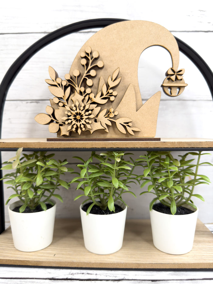 Flourish Elf Hat Shelf Sitter DIY Kit