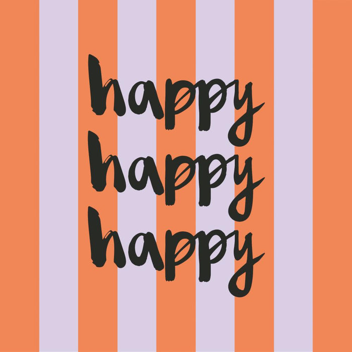 Formart: Happy • Lunch Napkin