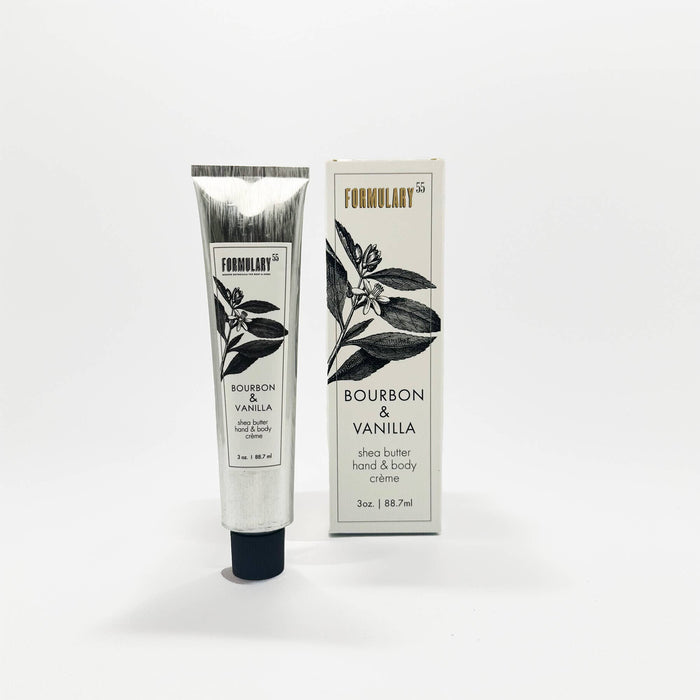 Formulary 55 - NEW Bourbon & Vanilla - Shea Butter Hand and Body Creme Tube