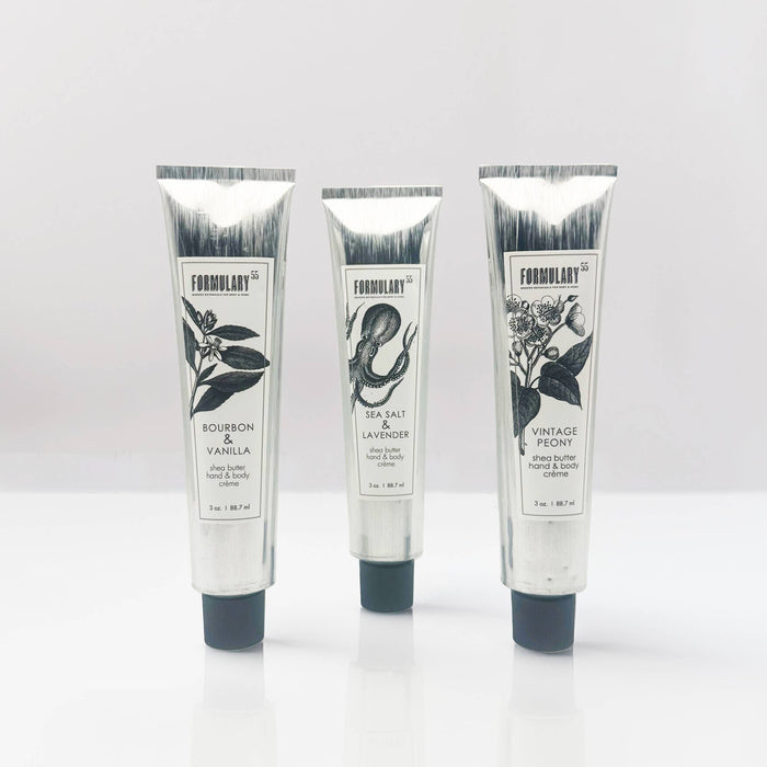 Formulary 55 - NEW Bourbon & Vanilla - Shea Butter Hand and Body Creme Tube