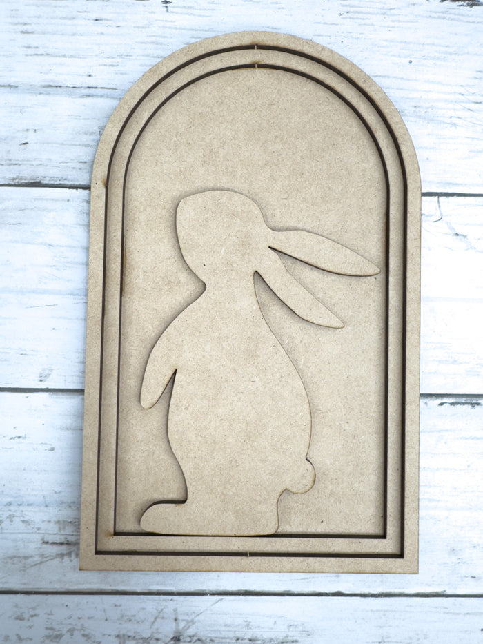 Framed Arch Bunny DIY Kit