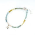 Gemstone Compass Rose Bracelet