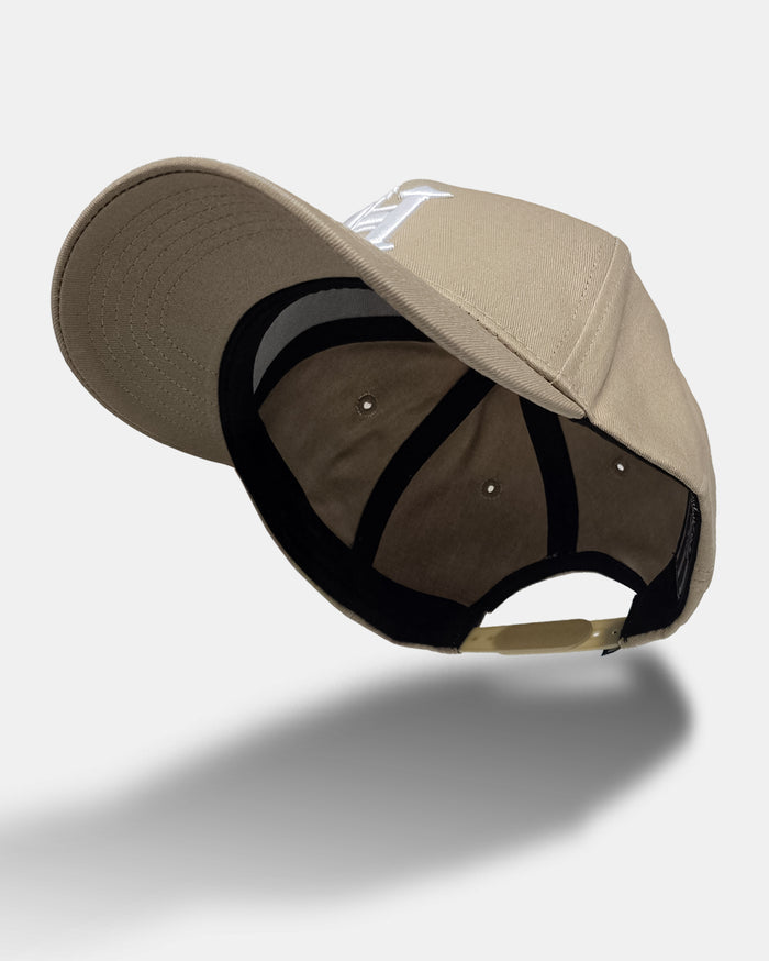 H SPEAR Tan A-Frame Snapback