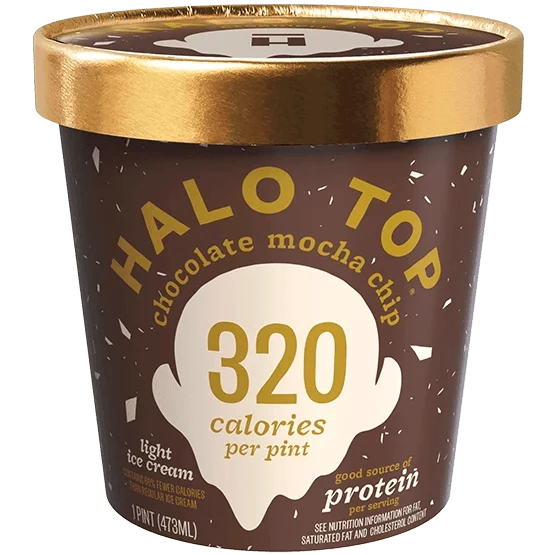 Halo Top Ice Cream Choc. Mocha Chip 16oz. - East Side Grocery
