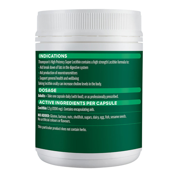 Thompson's High Potency Super Lecithin _2