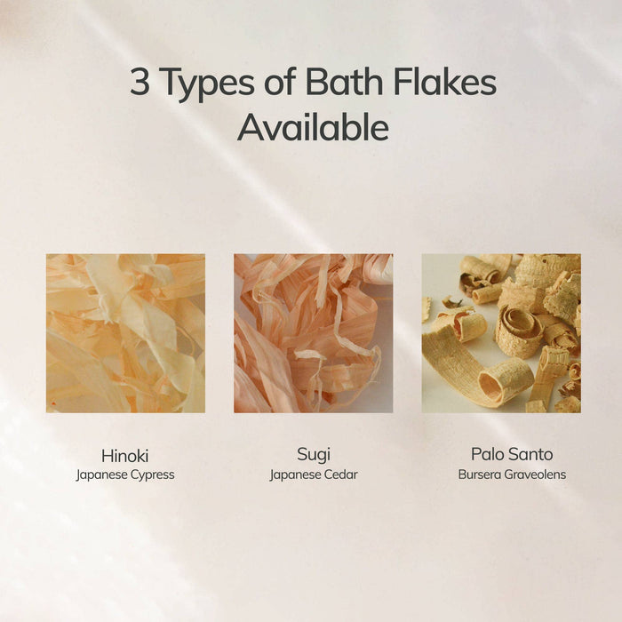 Hinoki Japanese Bath Flakes