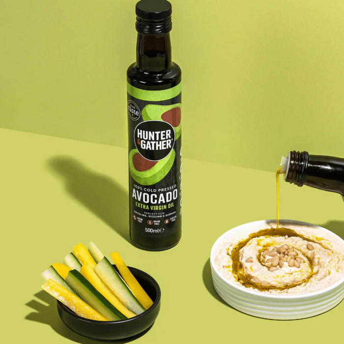 Hunter & Gather Avocado Cold Pressed Extra Virgin Oil 500ml
