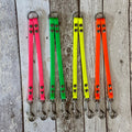 Waterproof Neon Vegan Leather Dog Splitter Lead - DOGHOUSE