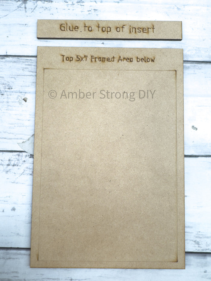Interchangeable Frame for 5x7 DIY Kit