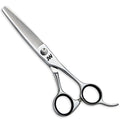 JW Shears TS40 Thinning Shears, 40 teeth, stainless steel, black finger rings.