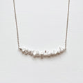 Keishi Pearl Bar Necklace