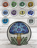 Kit S Style 37 Mushroom Laser Cutout and Glass