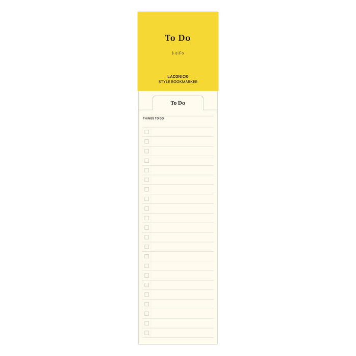 LACONIC Style Bookmark | To Do