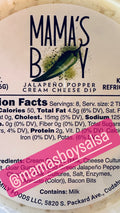 Mama's Boy Jalapeño Popper Cream Cheese Dip