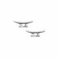 Medium Cleat Stud Earrings, half-inch handmade boat cleat studs