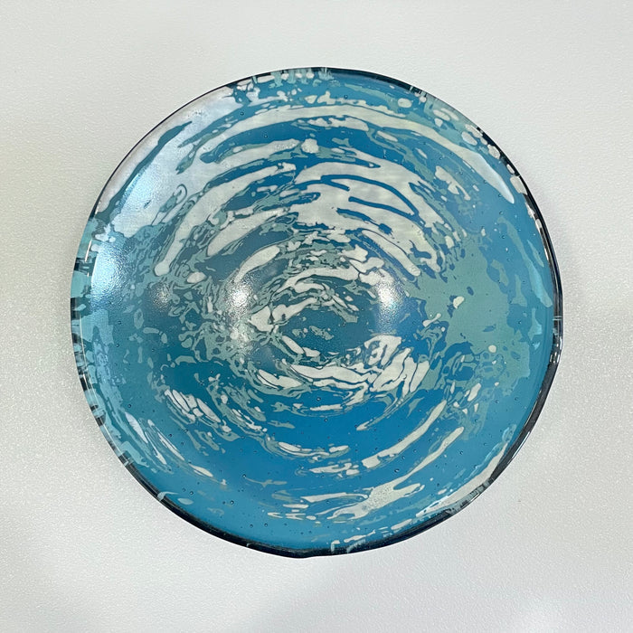 Medium Glass Bowl (Ripples)