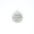 Medium Round Engravable Charm