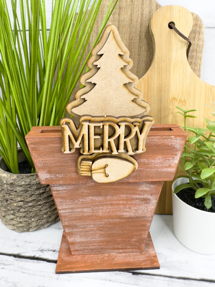 Merry Christmas Tree Hugger Kit