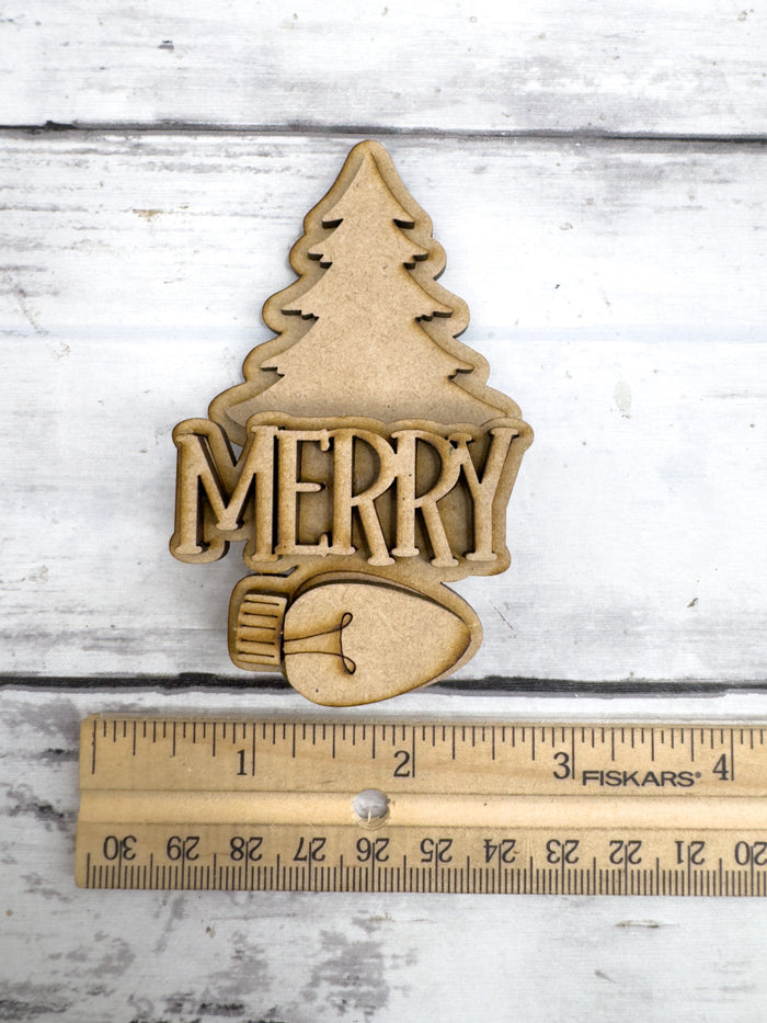 Merry Christmas Tree Hugger Kit