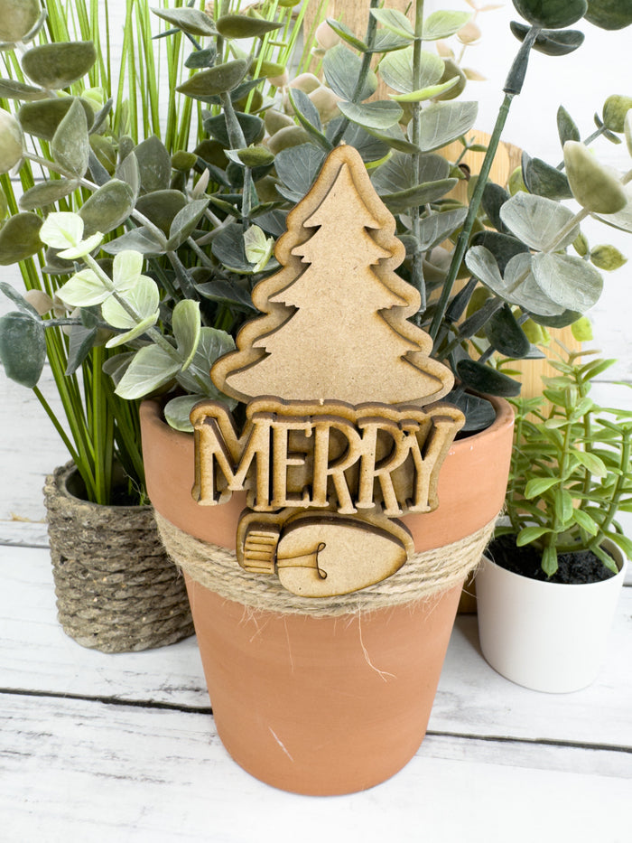 Merry Christmas Tree Hugger Kit