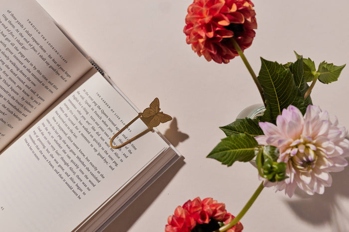 Metal Page Tabs | Mushroom & Butterfly