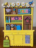 Mini Birdhouse Hutch DIY Craft Kit
