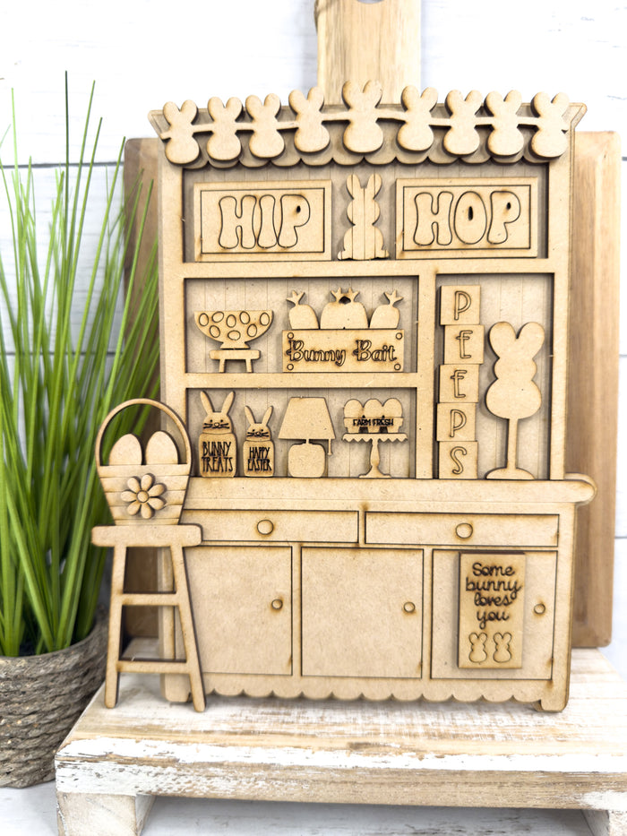 Mini Bunny Hutch DIY Craft Kit