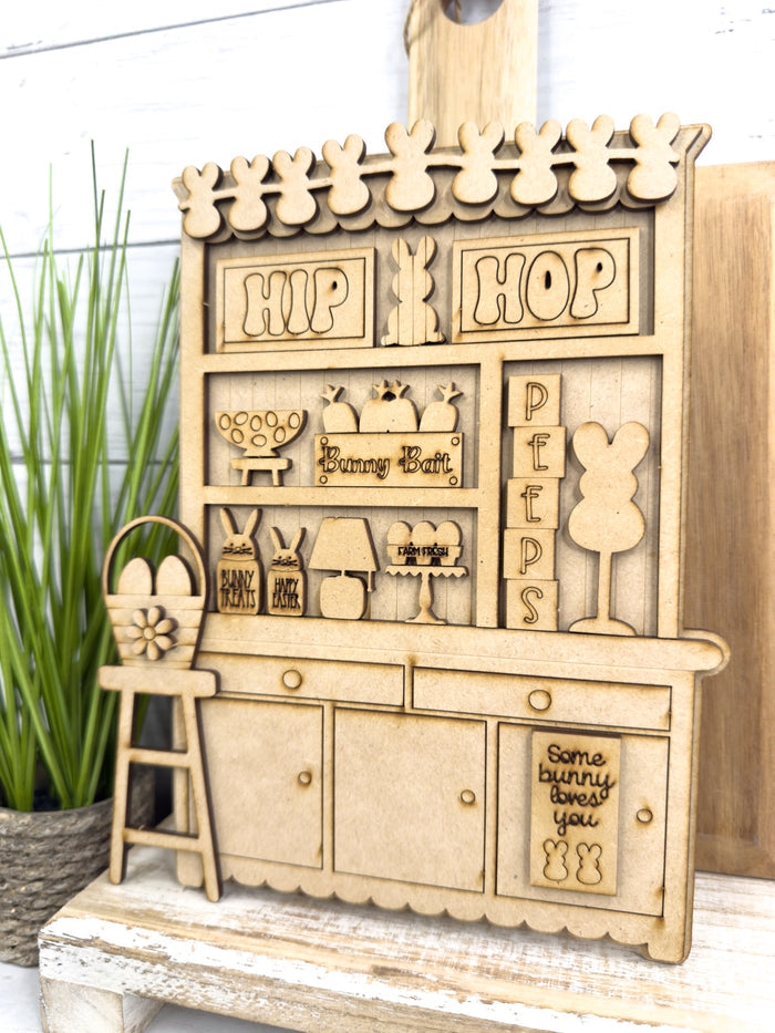 Mini Bunny Hutch DIY Craft Kit
