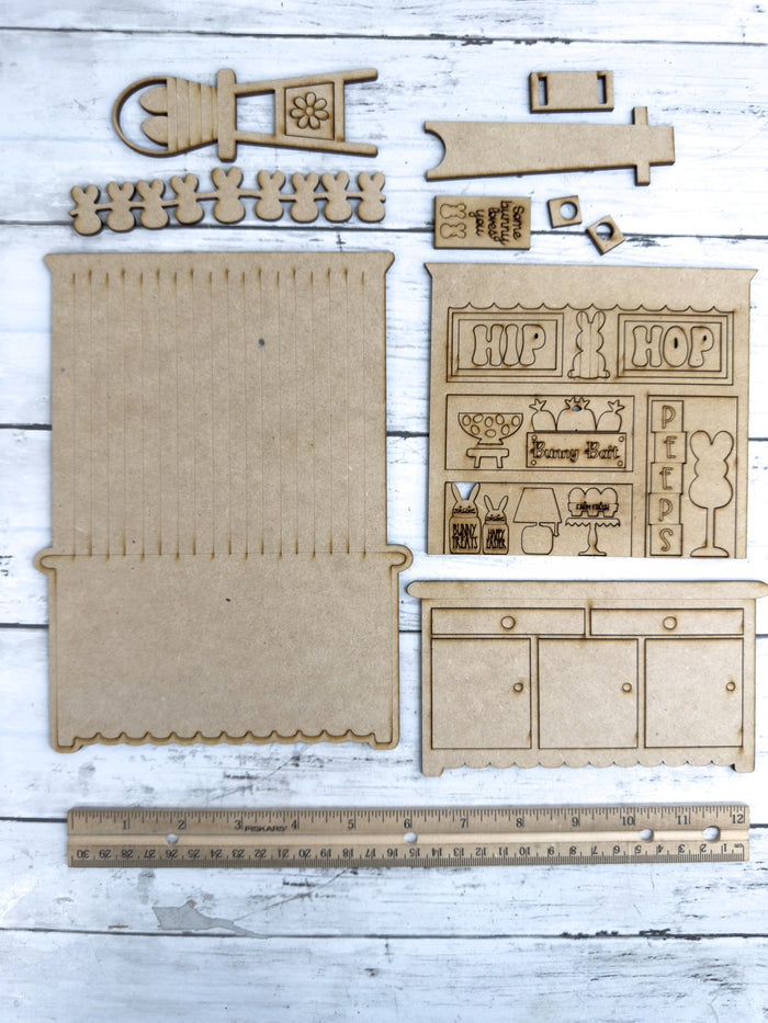 Mini Bunny Hutch DIY Craft Kit