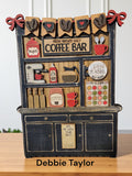 Mini Coffee Bar Hutch DIY Craft Kit