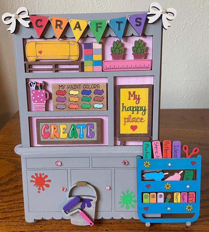 Mini Crafter Hutch DIY Craft Kit