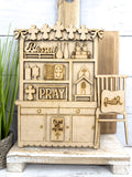 Mini Faith Hutch DIY Craft Kit